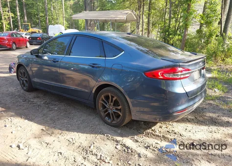 2018 Ford Fusion Se z USA, uszkodzony, nr VIN 3FA6P0HD6JR157391